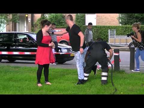 Prio 2 assistentie politie grip 2 ( asbest aangetroffen ) Stanleylaan Utrecht