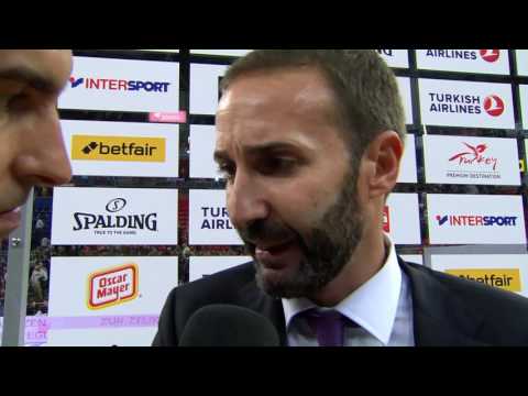 Post-Game interview, RS Round 1: Coach Sito Alonso, Baskonia Vitoria Gasteiz 