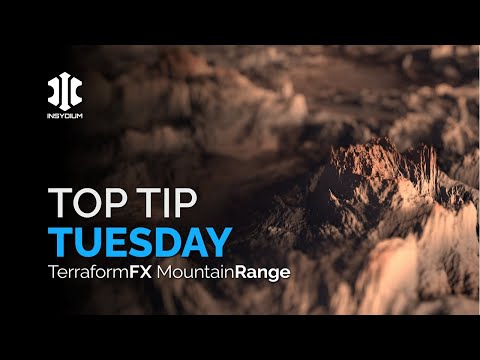 Top Tip Tuesday! - TerraformFX Mountain Range