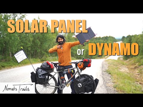 Solar panel VS dynamo hub – What's the best electricity source on tour? After 3 years on the road