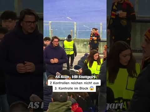 Unverschämt oder? Unsicherheit im Stadio Olimpico 🤬