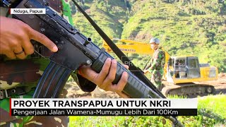 Zeni TNI Bangun Proyek Transpapua untuk NKRI