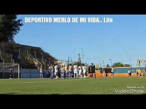 Sp. Dock Sud 1 Deportivo Merlo 1. Gol Martin Olmedo