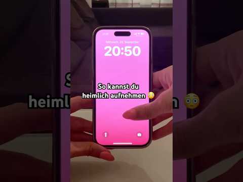 Heimlich aufnehmen 😳 neu bei iOS18 📱 #ios18 #apple #iphone #iphonetricks