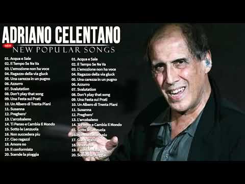 Le 20 migliori canzoni di Adriano Celentano - Il Meglio Della Musica Italiana-Canzoni Italiane
