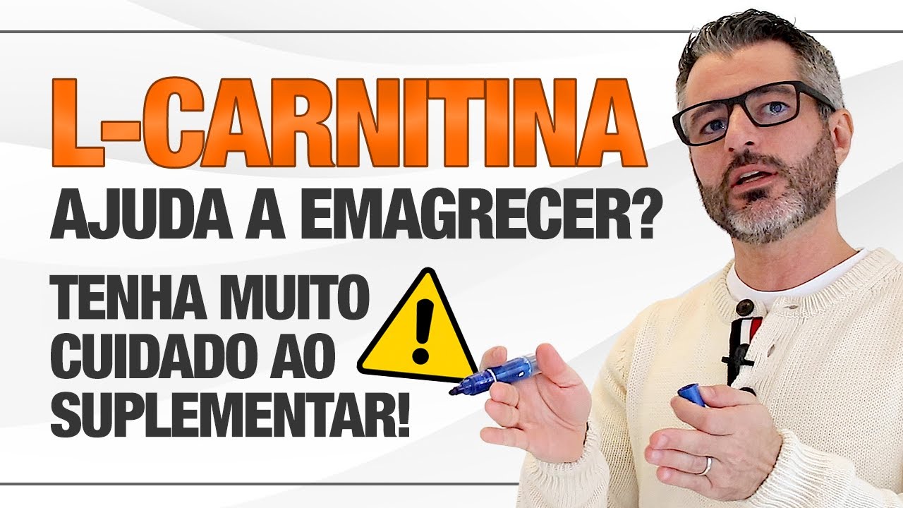 L-CARNITINA emagrece? Qual o perigo de suplementar?