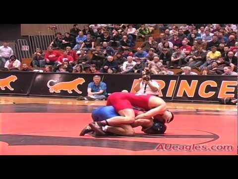 Matt Mariacher Wins 141 lbs. EIWA Championship - American University Eagles