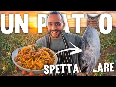 SPAGHETTI WITH TUNA, ONION AND PECORINO CHEESE