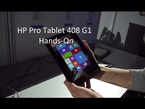 HP Pro Tablet 408 G1 Hands-On / Erster Eindruck (Deutsch)