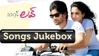100% Love Telugu Movie Songs Jukebox  Naga Chaitan