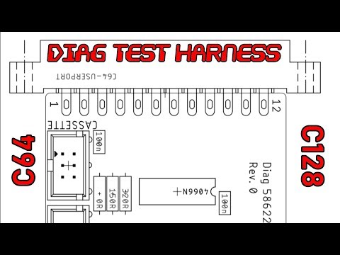 Building a Commodore 64 Diagnostic Test Harness