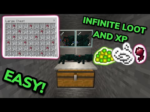 EASIEST SPIDER/CAVE SPIDER XP FARM TUTORIAL in Minecraft Bedrock (MCPE/Xbox/PS4/Switch/PC)