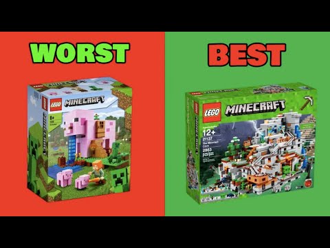 UNBELIEVABLE! The Rarest, Most Expensive Lego Minecraft Sets