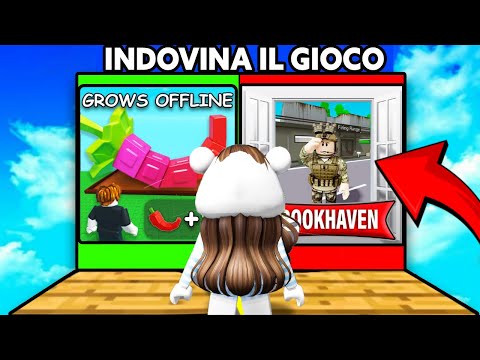 INDOVINA IL GIOCO DI ROBLOX PER VINCERE!