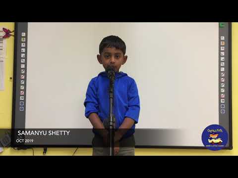 Samanyu Shetty - Oct 2019