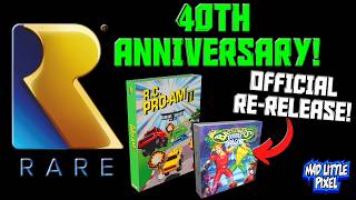CRAZY! It's RARE's 40th Anniversary & They Are Releasing NES & Game Boy Carts!