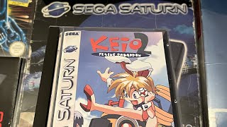 Keio Flying Squadron 2 sega Saturn gameplay, playing on the polymega #segasaturn #retro