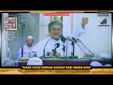 TAZKIRAH : Nasihat Dari Orang Kaya [ Universiti Kehidupan ] - Ustaz Shamsuri Ahmad