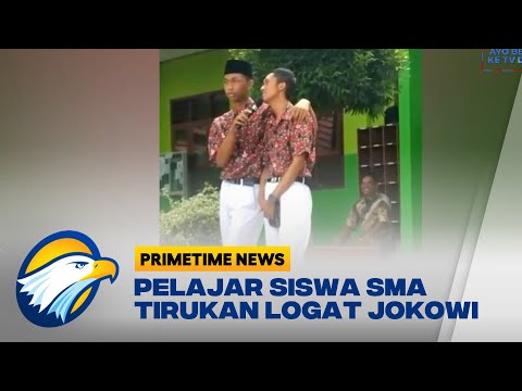 Mirip! Siswa SMA di Berau Tirukan 'Logat' Jokowi Tanyakan Nama-nama Kota