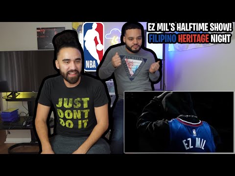 We Are Proud Of EZ! EZ MIL - NBA HALFTIME PERFORMANCE [HD] | LA CLIPPERS vs UTAH JAZZ | Reaction!!
