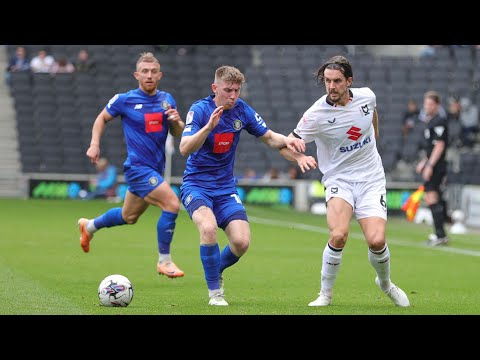 HIGHLIGHTS: MK Dons 0-1 Harrogate Town