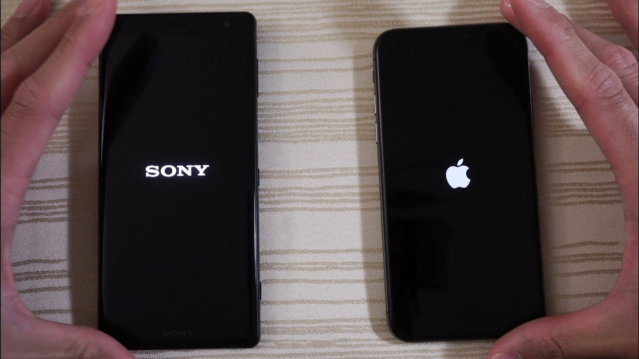 Sony Xperia XZ2 vs iPhone X 11.3 - Speed Test!