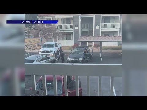 Viral video shows violent parking lot confrontation at Denver apartment complex