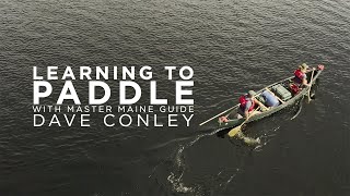 Learning To Paddle: Episode 1 Basic Canoe Paddle Strokes