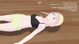 CPR mode guide - Girls Breath Holding Competition