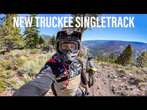 This New Single Track Trail in Truckee is LEGIT 