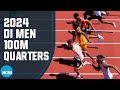 Men's 100m - 2024 NCAA Outdoor Track and Field East and West Quarterfinals