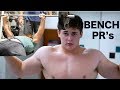 HUGE BENCH PR's | TEENAGE BODYBUILDING