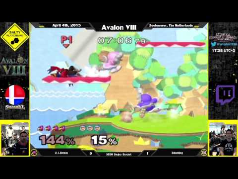 Avalon VIII - LLL.Remen (Falco, Fox) Vs Däumling (IC) - SSBM Singles Winners R5