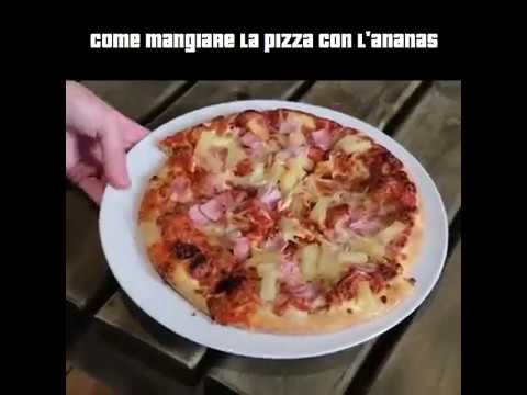 Come Mangiare la Pizza con l'Ananas [METODO FUNZIONANTE AL 100%]