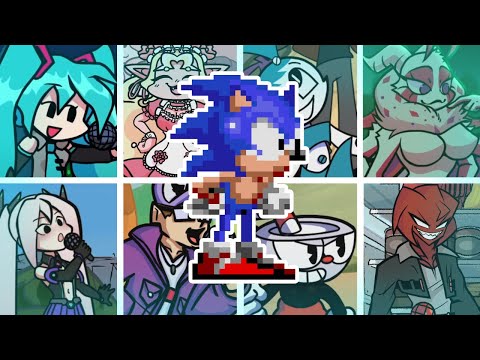 FOR HIRE but Every Turn a Different Character Sings🎙 (FNF For Hire but Everyone Sings It)