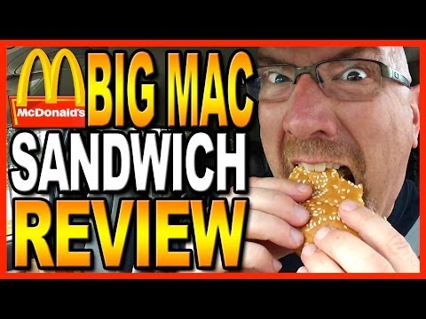 McDonald's Big Mac Combo Review + Drive Thru test