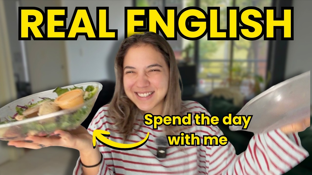 Learn English Vlog - What I Eat In a Day