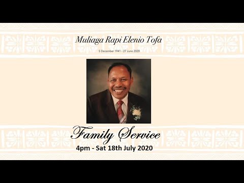 Family Service - Muliaga Tofa (Sat)