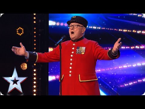 War veteran Colin's touching tribute to late wife | Auditions | BGT 2019