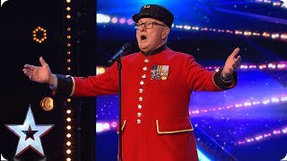 War veteran Colin&#39;s touching tribute to late wife | Auditions | BGT 2019