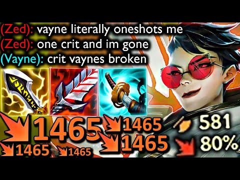 FULL CRIT VAYNE IS BACK... AND STRONGER THAN EVER