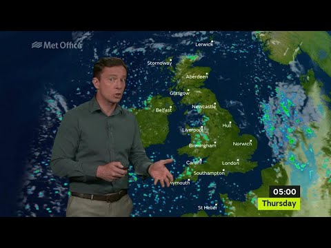 Wednesday mid-morning forecast 30/08/17