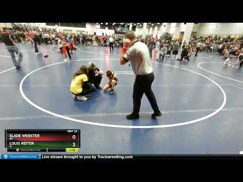 67 Lbs Cons. Round 2 - Louis Reiter, IA Vs Slade Webster, SD Fc44