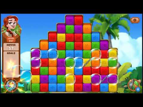 Lost Island Blast Adventure Level 217 - NO BOOSTERS 🏝️ | SKILLGAMING ✔️