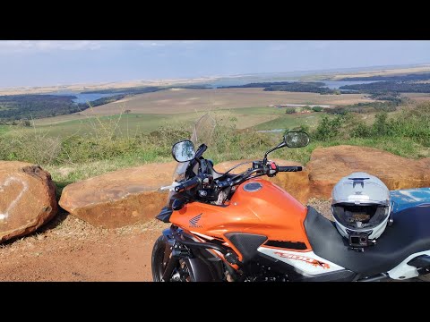 Fui até Itaipulândia-PR de CB500X, Rolê TOP!!!!!!