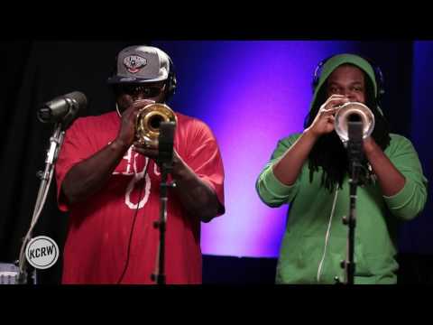 Hot 8 Brass Band performing "Can't Nobody Get Down" Live on KCRW