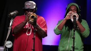 Hot 8 Brass Band performing "Can't Nobody Get Down" Live on KCRW