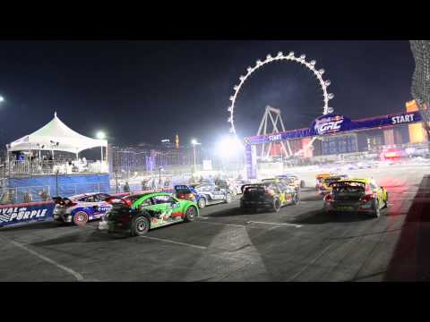 Red Bull Global Rallycross Final Start #2 from Las Vegas 2014