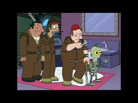 For you see, the horrible secret is... - Futurama