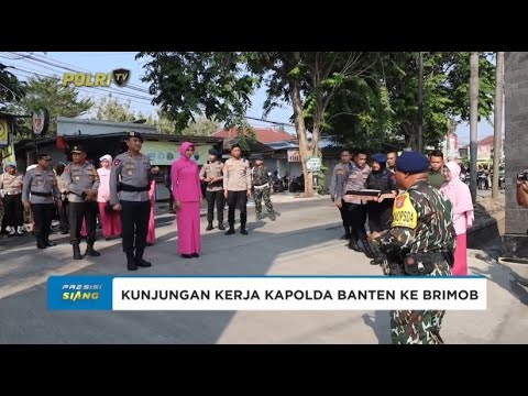 KUNJUNGAN KERJA KAPOLDA BANTEN KE BRIMOB